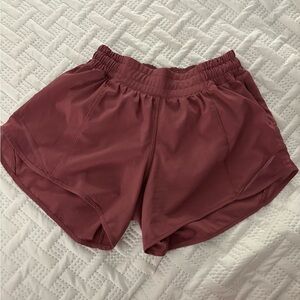 🍋LULULEMON hotty hots in pink mauve